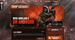 Desktop Screenshot of dropassault.com